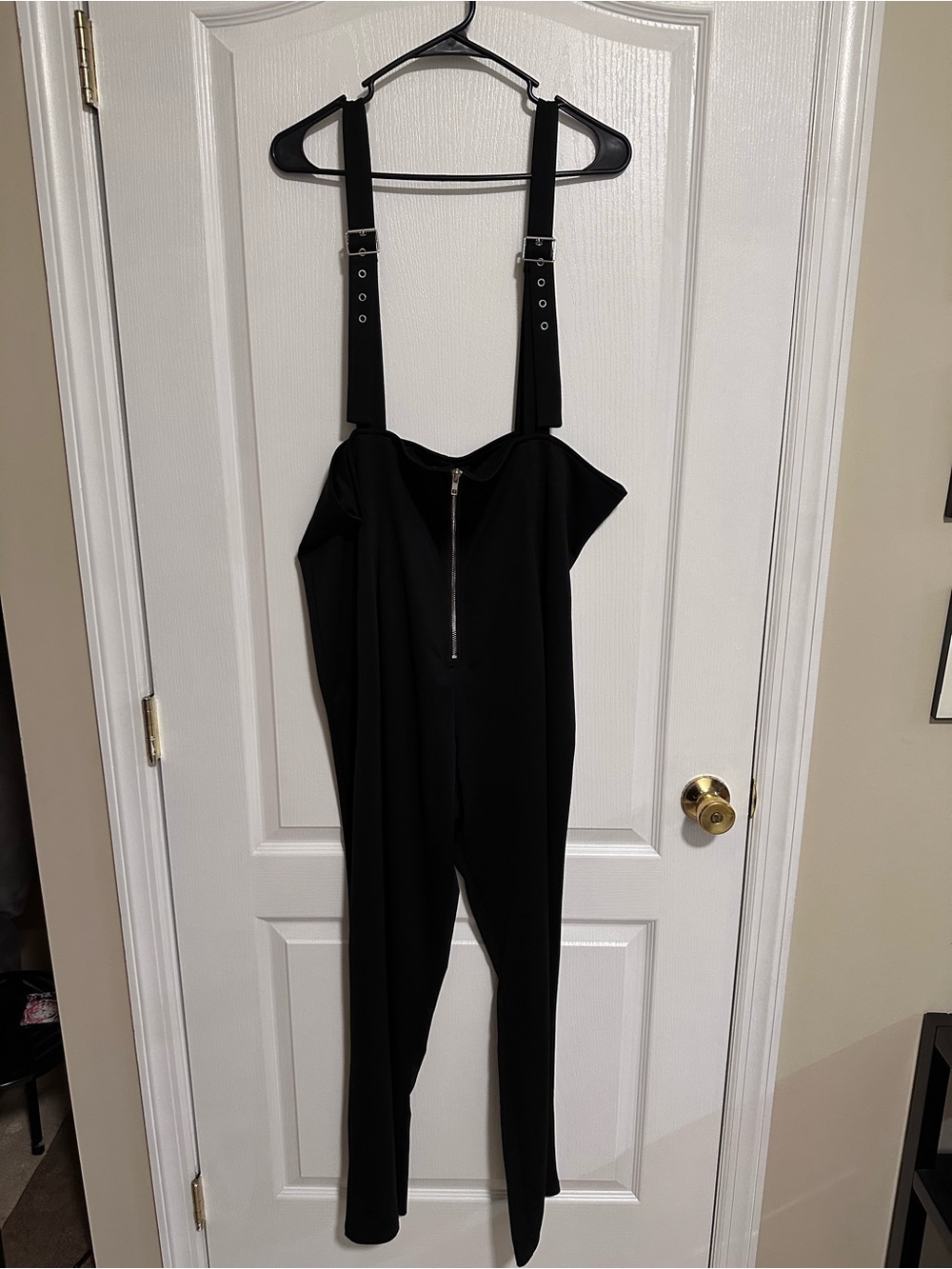 🖤 SHEIN Curve Black Buckle Strap Jumpsuit 4XL 🖤